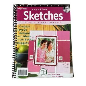 Becky Higgins Creative Sketches for Scrapbooking Idea Layout Book Memories